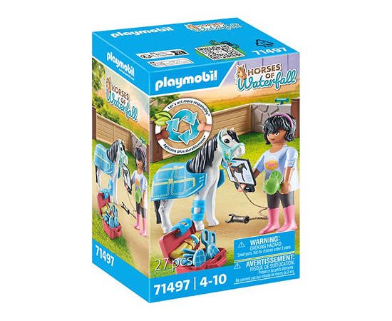 PLAYMOBIL HORSES OF WATERFALL HORSE THERAPIST