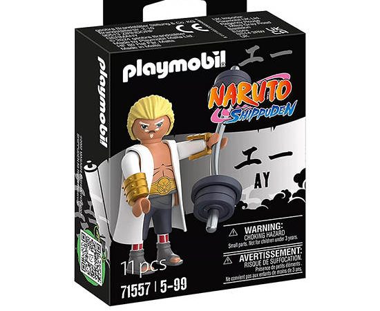 PLAYMOBIL NARUTO: FOURTH RAIKAGE AY FIGURE SET