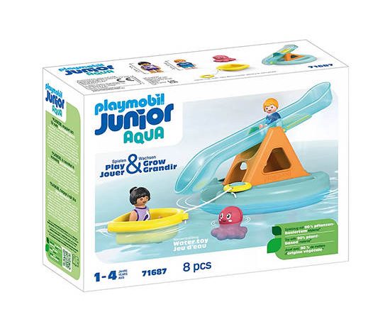 PLAYMOBIL JUNIOR AQUA: WATER SEESAW WITH BOAT