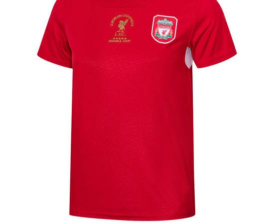 LIVERPOOL FOOTBALL CLUB Kids Jersey Istanbul Home 2005 Red - LF068AP032EATH