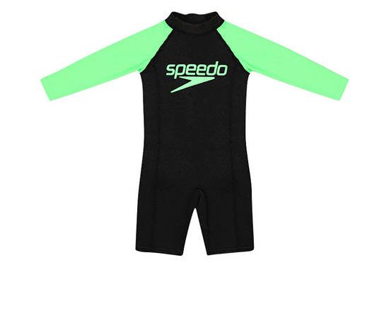 SPEEDO Boys Swimsuit Long Sleeve Combofit Springsuit Black - SP111SP775DVTH
