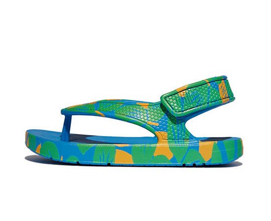 FitFlop™ UNISEX'S iQUSHION TODDLER LEAF-P F/F MULTI COLOR