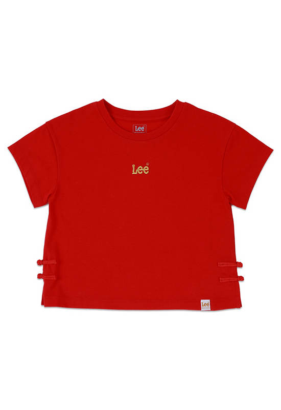 LEE KIDS Girl's Tee Short Sleeve Chinese New Year 2025 Collection Crop Fit Red