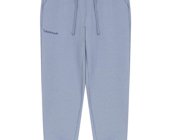 GIORDANO Boy's Regular Soft Interlock Jogger Pants Tradewinds Blue