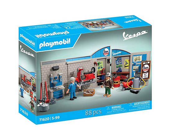 PLAYMOBIL VESPA 60S VESPA GARAGE