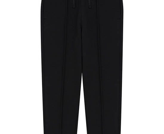 GIORDANO Boy's Jacquard Drawstring Elastic Waist Jogger Pants Black