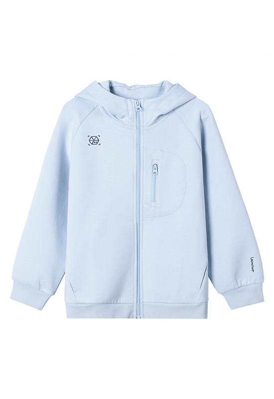GIORDANO Girl's Comfort Interlock Soft Touch Jacket  Plein Air blue