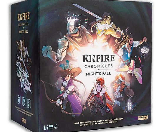 DICE CUP BOARD GAME Kinfire Chronicles: Nights Fall Core Box Board game