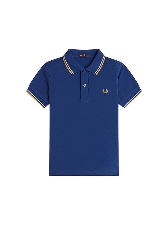 Fred Perry Kids THETWINTIPPEDFPSHIRT Blue