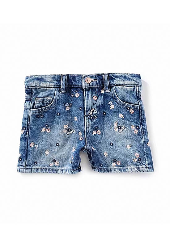 GUESS Kids Girl Short denim pants 3-6 yrs - Denim