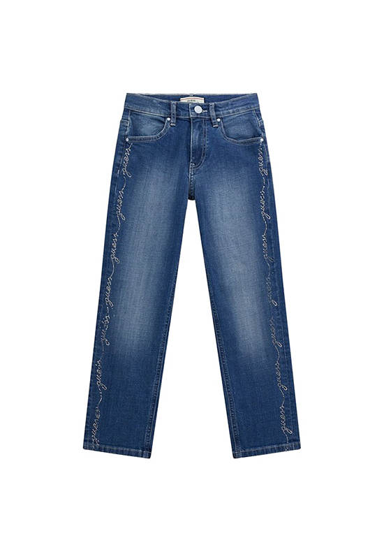 GUESS Kids Girl Stretch straight jeans 7-14 yrs - Denim