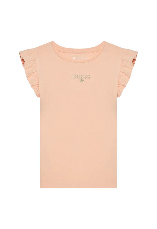 GUESS Kids Girl T-shirt for girls 3-6 yrs - Orange