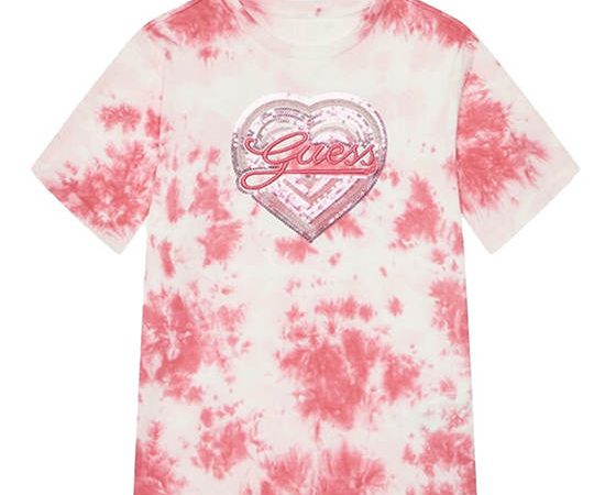 GUESS Kids Girl Blouse For Girls Tee 7-14 yrs - Pink