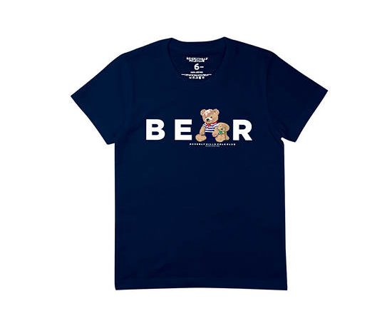 BEVERLY HILLS POLO CLUB Dark Blue Kids T-Shirt Model KNSG088
