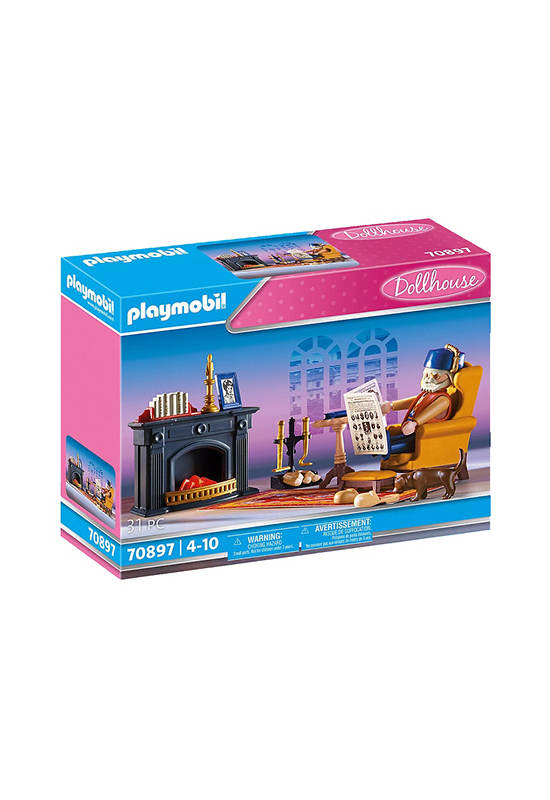 PLAYMOBIL Victorian Lounge with Fireplace
