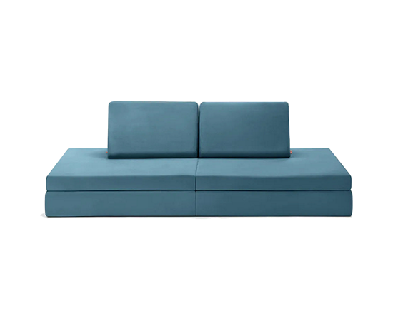 FUNZY Funzy Play Sofa Velours Dino Turquoise