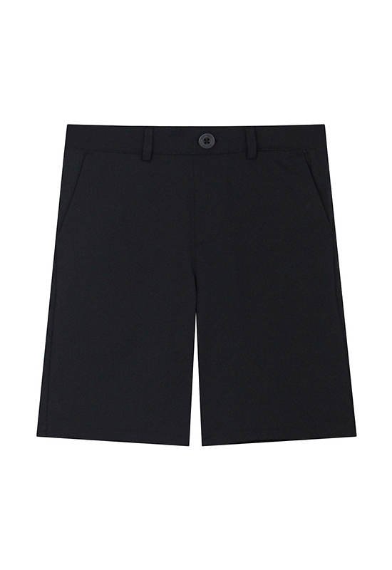 GIORDANO Boy's Easycare Interlock Shorts  Black