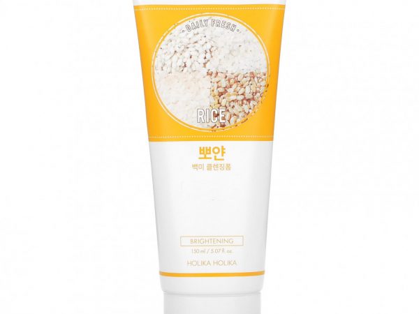 Holika Holika, Очищающая пенка Daily Fresh Rice, 150 мл (5,07 жидк. Унции)
