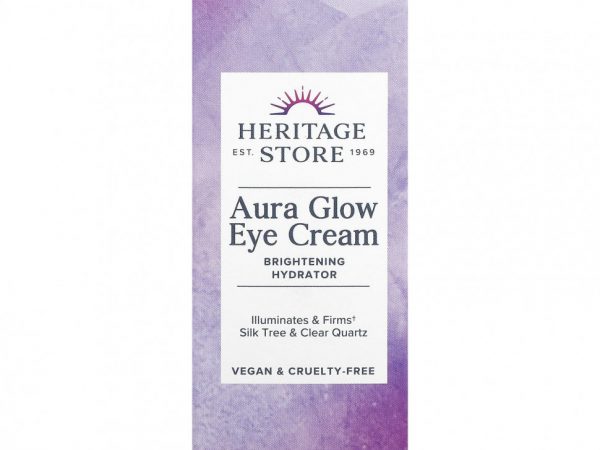 Heritage Store, Крем для кожи вокруг глаз Aura Glow, 15 мл (0,5 жидк. Унции)