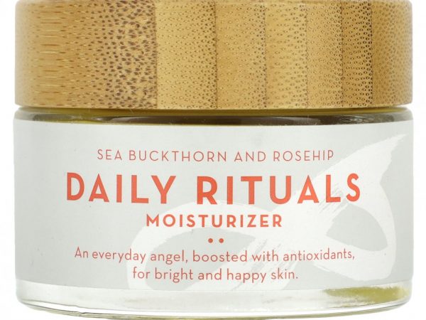 The Organic Skin Co., Увлажняющее средство Daily Rituals, облепиха и шиповник, 50 мл (1,7 жидк. Унции)