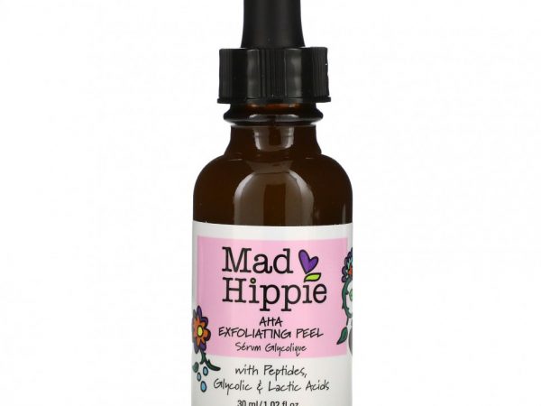 Mad Hippie, отшелушивающий пилинг с АГК кислотами, 30 мл (1,02 жидк. унции)