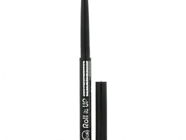 J.Cat Beauty, Roll It Up, автоматический карандаш для глаз, оттенок RAE102 объемный черный, 0,3 г