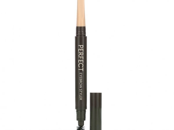 Missha, Perfect Eyebrow Styler, темно-коричневый, 0,15 г (0,005 унции)