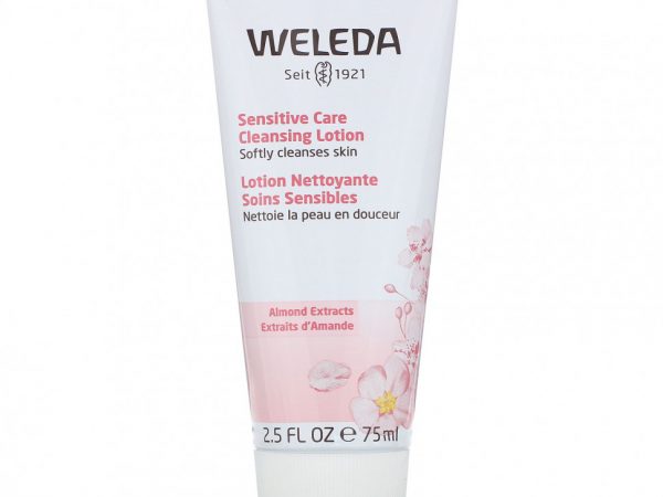 Weleda, Очищающий лосьон для чувствительной кожи, экстракты миндаля, 75 мл (2,5 жидк. Унции)