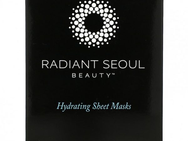 Radiant Seoul, увлажняющая тканевая маска, 5 шт. по 25 мл (0,85 унции)