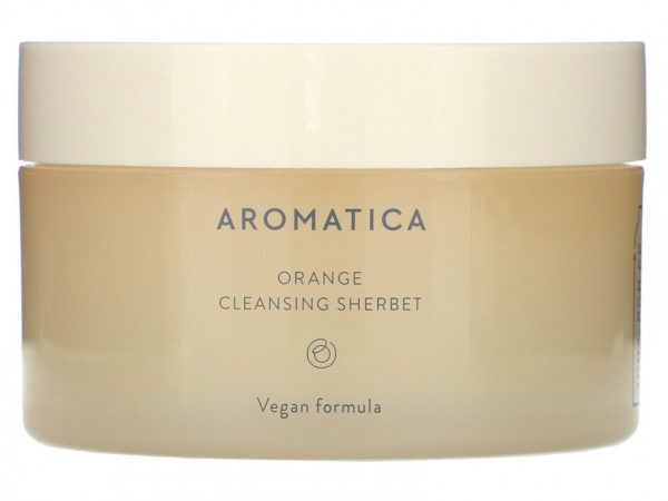 Aromatica, Очищающий щербет с апельсином, 150 г (5,2 жидк. Унции)