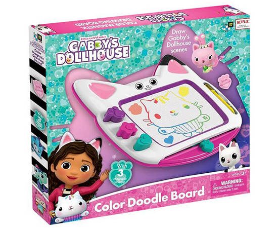 GABBYS DOLLHOUSE Toy Color Doodle Board Multi-Color