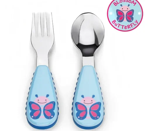SKIP HOP Zootensils Fork & Spoon Butterfly Style SH210252364000