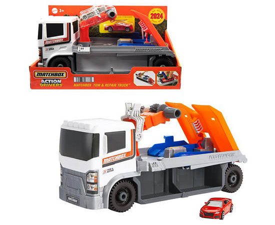 HOTWHEELS Toy Matchbox Tow & Repair Truck HRY43 Multi-Color
