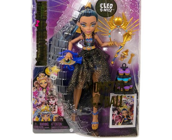 BARBIE Doll Monster High Monster Ball Cleo De Nile Multi-Color