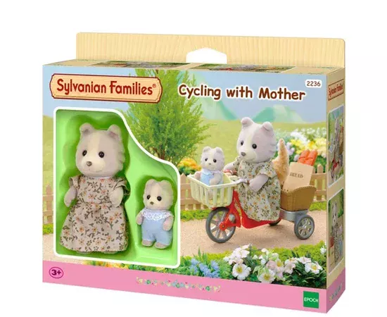 SYLVANIAN FAMILIES Cycling With Mother 42816 Multi-Color