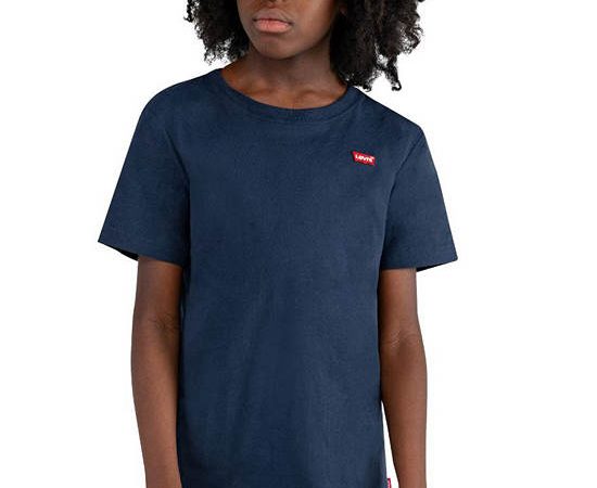LEVI'S KIDS Boy Toddler Tee Short Sleeves Batwing Chest Hit C8D-Dress Blues