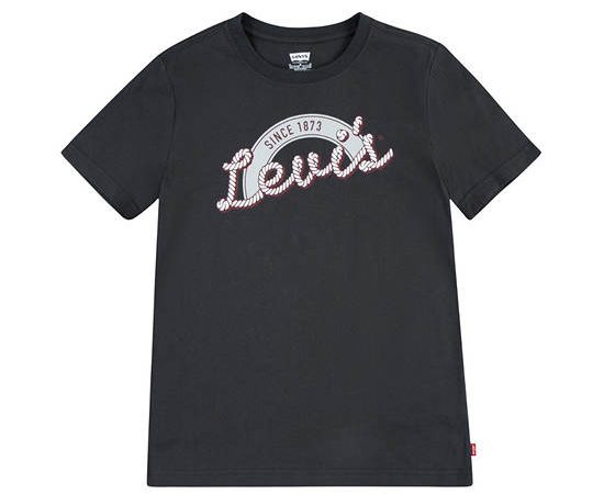 LEVI'S KIDS Boy Toddler Tee Short Sleeves Howdy G4O-Pirate Black
