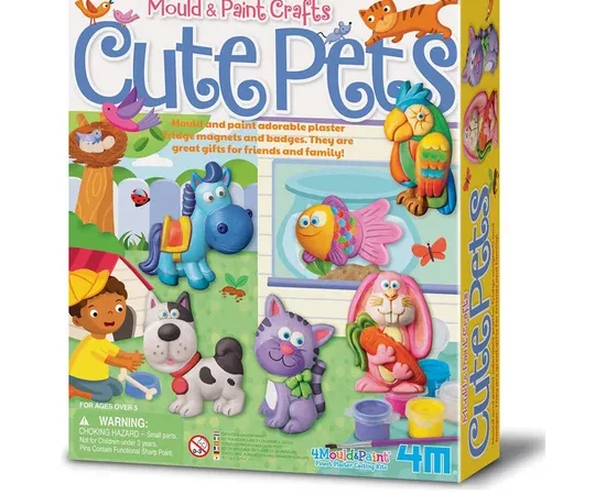 4M 4M MOULD & PAINT CUTE PETS