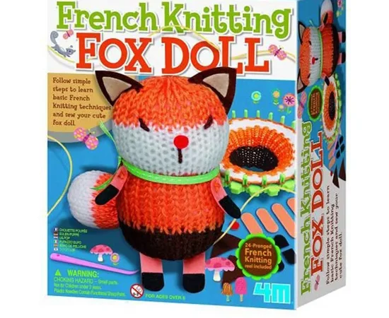 4M 4M FRENCH KNITTING FOX DOLL