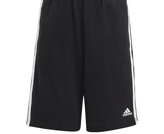 ADIDAS KIDS Unisex Kids Shorts Essentials 3-Stripes Knit Black