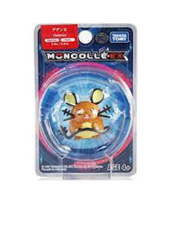 TAKARA TOMY Pokemon Moncolle EX 21 Dedenne Figure TMPM01968610 Wood Brown