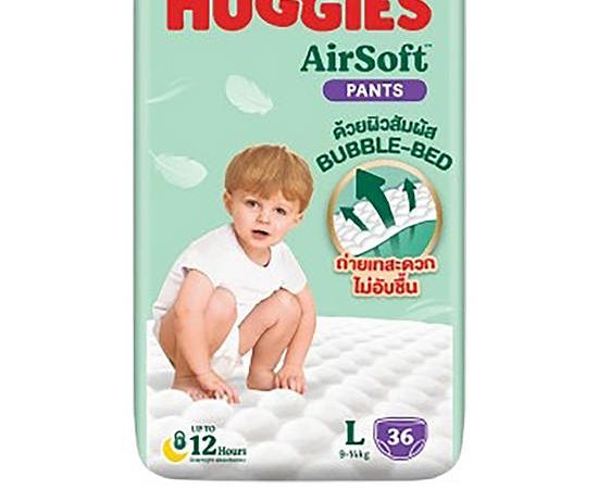 HUGGIES Pants Diaper Airsoft Size L 36 pcs