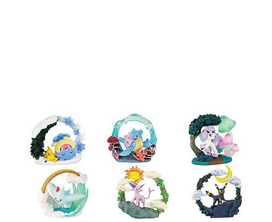 DEES SUPREME Blind Box Pokemon Circular Diorama Collection Multi-Color