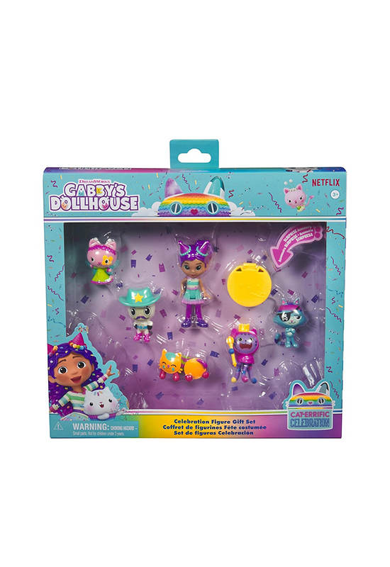 GABBYS DOLLHOUSE Figure Gift Set Celebration Multi-Color