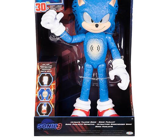SONIC PRIME Figure Sonic The Hedgehog 3 Ultimate Talking Sonic