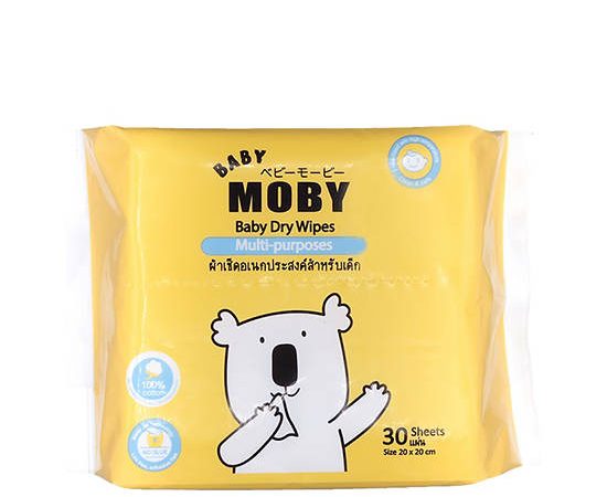 BABY MOBY ผ้าเช็ดอเนกประสงค์ 30 แผ่น