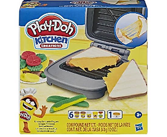 Play-Doh Compound Playset Snacks N' Sandwiches Kitchen Kits Multi-Color