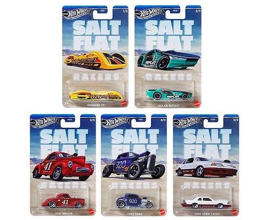 HOTWHEELS Vehicle Toy Silver Series 2025 - Salt Flat Racer Random