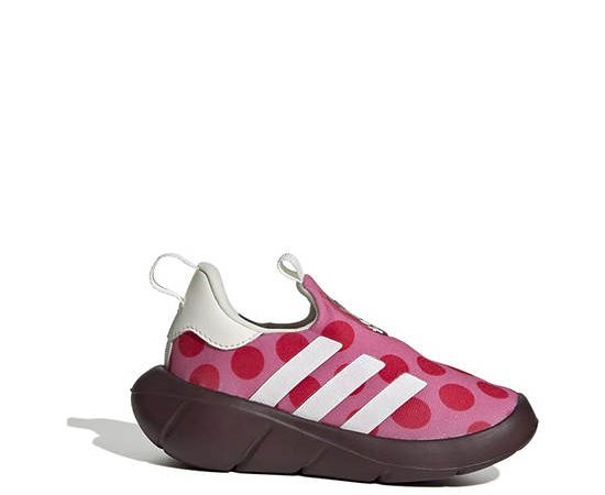 ADIDAS KIDS Unisex Infant Trainer Shoes Adidas x Disney Minnie Mouse Monofit Hot Pink