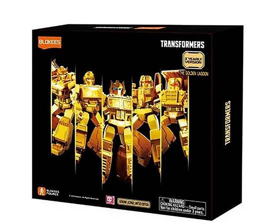 BLOKEES Model Transformers XV01 The Golden Lagoon 01 Multi-Color